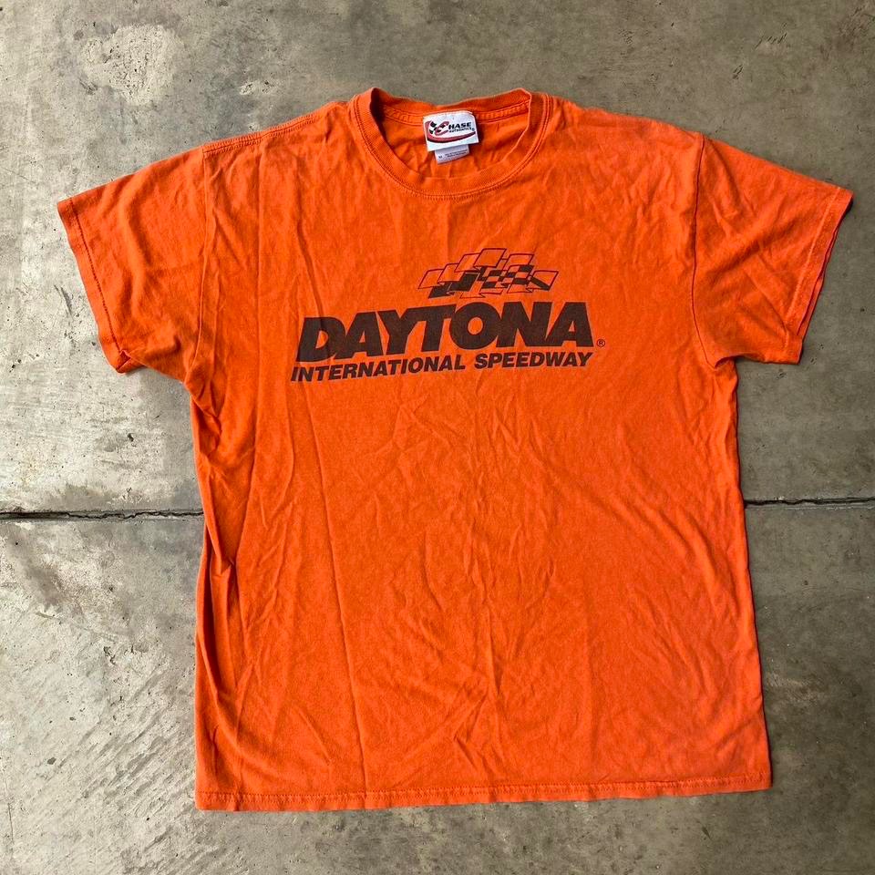 Vintage Y2k Chase Authentics Nascar Daytona International Speedway Tshirt